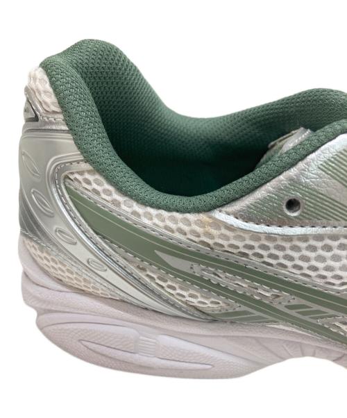 asics（アシックス）asics (アシックス) GEL-KAYANO 14 シルバー×グリーン サイズ:27.5の古着・服飾アイテム