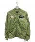 AVIREX（アヴィレックス）の古着「刺繍デザインMA-1ジャケット」｜グリーン