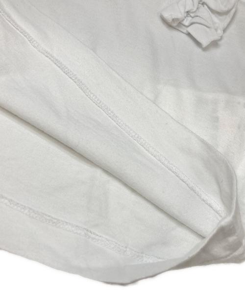 COMME des GARCONS COMME des GARCONS（コムデギャルソン コムデギャルソン）COMME des GARCONS COMME des GARCONS (コムデギャルソン コムデギャルソン) フリルカットソー ホワイト サイズ:XSの古着・服飾アイテム