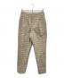 mina perhonen（ミナ ペルホネン）の古着「moss tileパンツ」｜ベージュ