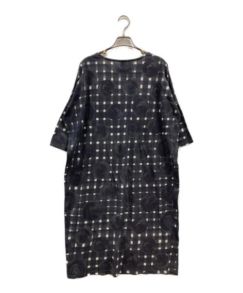 Pal'las Palace（パラスパレス）PAL'LAS PALACE (パラスパレス) 総柄ワンピース グレー サイズ:3の古着・服飾アイテム