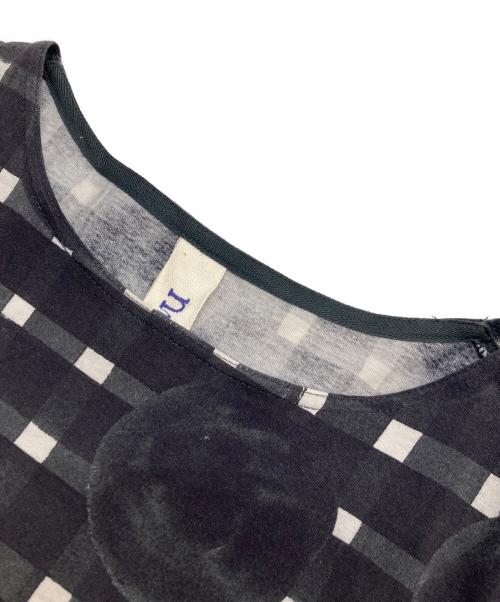 Pal'las Palace（パラスパレス）PAL'LAS PALACE (パラスパレス) 総柄ワンピース グレー サイズ:3の古着・服飾アイテム