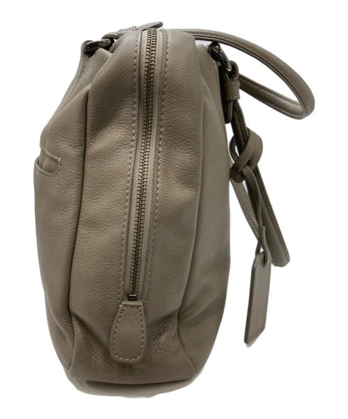 土屋鞄（ツチヤカバン）土屋鞄 (ツチヤカバン) レザートートバッグ ベージュの古着・服飾アイテム