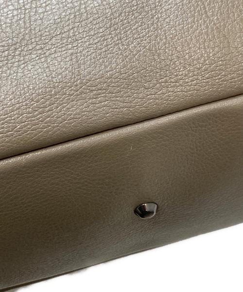 土屋鞄（ツチヤカバン）土屋鞄 (ツチヤカバン) レザートートバッグ ベージュの古着・服飾アイテム