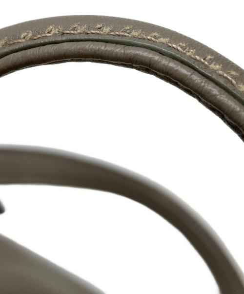 土屋鞄（ツチヤカバン）土屋鞄 (ツチヤカバン) レザートートバッグ ベージュの古着・服飾アイテム