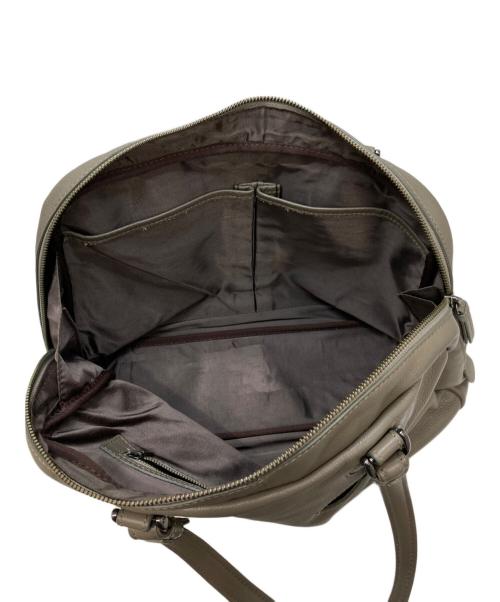 土屋鞄（ツチヤカバン）土屋鞄 (ツチヤカバン) レザートートバッグ ベージュの古着・服飾アイテム