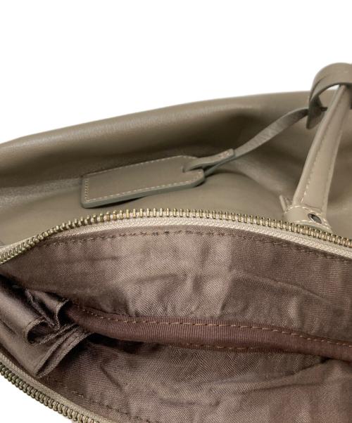 土屋鞄（ツチヤカバン）土屋鞄 (ツチヤカバン) レザートートバッグ ベージュの古着・服飾アイテム