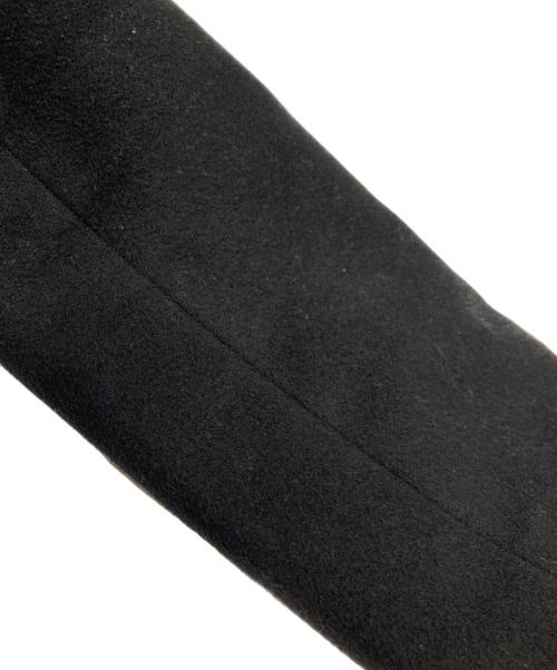 HUGO HUGO BOSS（ヒューゴ ヒューゴボス）HUGO HUGO BOSS (ヒューゴ ヒューゴボス) ウールカシミヤチェスターコート ブラック サイズ:44の古着・服飾アイテム