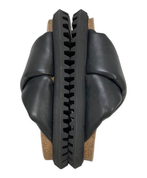 MAISON SPECIAL（メゾンスペシャル）MAISON SPECIAL (メゾンスペシャル) SPECIAL SHOES FACTORY (スペシャルシューズファクトリー) クロスストラップサンダル ブラック サイズ:25 1/2の古着・服飾アイテム