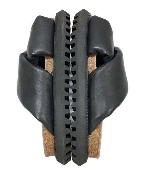 MAISON SPECIAL（メゾンスペシャル）MAISON SPECIAL (メゾンスペシャル) SPECIAL SHOES FACTORY (スペシャルシューズファクトリー) クロスストラップサンダル ブラック サイズ:25 1/2の古着・服飾アイテム