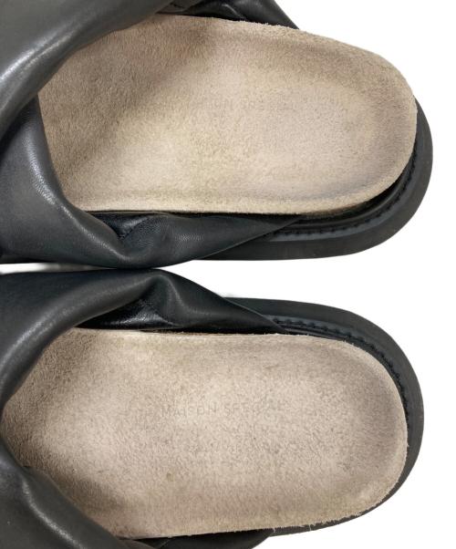 MAISON SPECIAL（メゾンスペシャル）MAISON SPECIAL (メゾンスペシャル) SPECIAL SHOES FACTORY (スペシャルシューズファクトリー) クロスストラップサンダル ブラック サイズ:25 1/2の古着・服飾アイテム