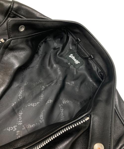 Schott（ショット）Schott (ショット) SHEEP LEATHER 70’S シングルライダースジャケット ブラック サイズ:Lの古着・服飾アイテム