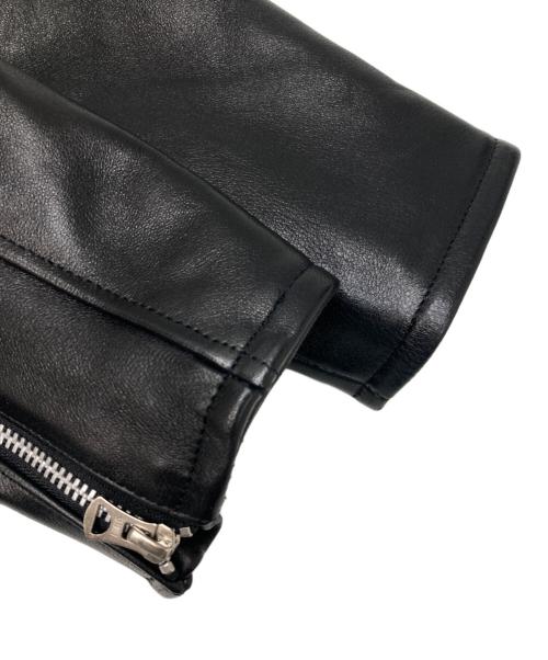 Schott（ショット）Schott (ショット) SHEEP LEATHER 70’S シングルライダースジャケット ブラック サイズ:Lの古着・服飾アイテム