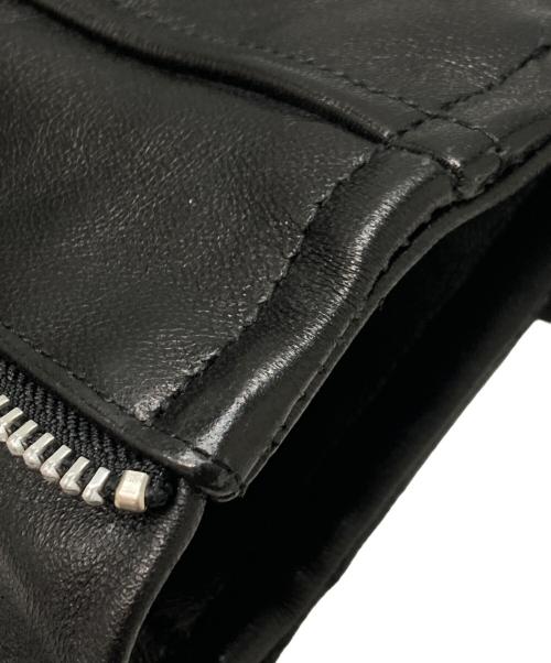 Schott（ショット）Schott (ショット) SHEEP LEATHER 70’S シングルライダースジャケット ブラック サイズ:Lの古着・服飾アイテム