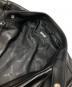 中古・古着 Schott (ショット) SHEEP LEATHER 70’S シングルライダースジャケット ブラック サイズ:L：50000円