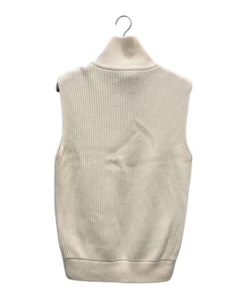 Maison Margiela 14（メゾンマルジェラ 14）Maison Margiela 14 (メゾンマルジェラ 14) ドライバーズニットベスト ベージュ サイズ:Sの古着・服飾アイテム