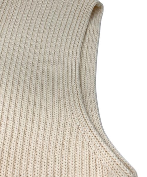 Maison Margiela 14（メゾンマルジェラ 14）Maison Margiela 14 (メゾンマルジェラ 14) ドライバーズニットベスト ベージュ サイズ:Sの古着・服飾アイテム