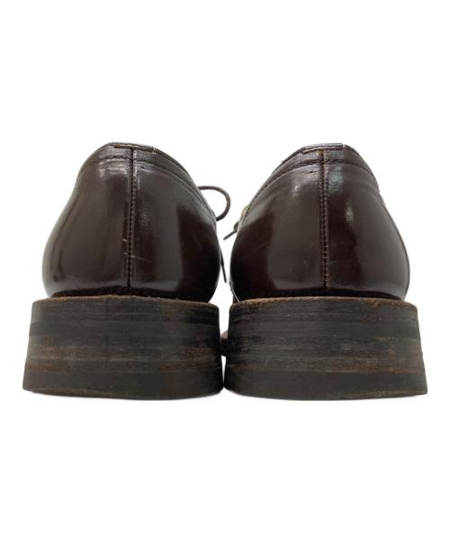 COMME des GARCONS HOMME（コムデギャルソン オム）COMME des GARCONS HOMME (コムデギャルソン オム) レザースウェード切替シューズ ブラウン サイズ:25.5の古着・服飾アイテム