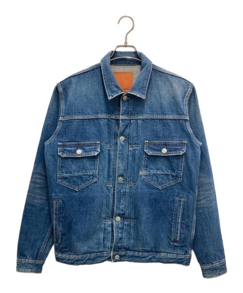 Denham（デンハム）Denham (デンハム) FULLCOUNT (フルカウント) 2ndデニムジャケット インディゴ サイズ:Lの古着・服飾アイテム