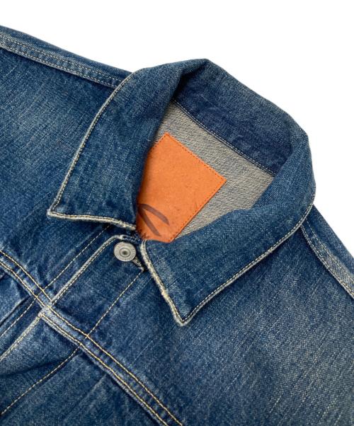 Denham（デンハム）Denham (デンハム) FULLCOUNT (フルカウント) 2ndデニムジャケット インディゴ サイズ:Lの古着・服飾アイテム