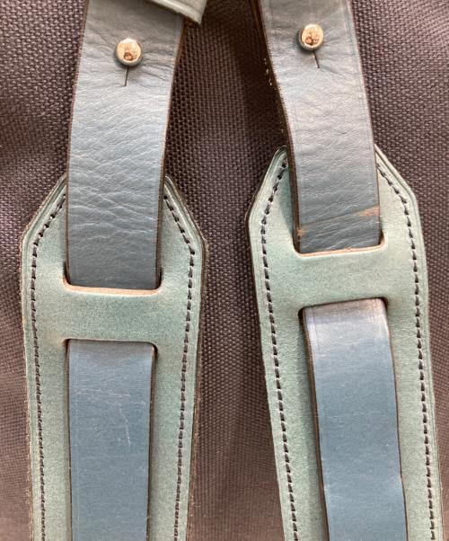 fico prodotto di GANZO（フィーコ プロドット ディ ガンゾ）Fico prodotto di GANZO (フィーコ プロドット ディ ガンゾ) レザーバックパック ネイビーの古着・服飾アイテム