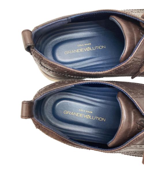 COLE HAAN（コールハーン）COLE HAAN (コールハーン) グランドエボリューション ショートウィング ブラウン サイズ:9 1/2Mの古着・服飾アイテム