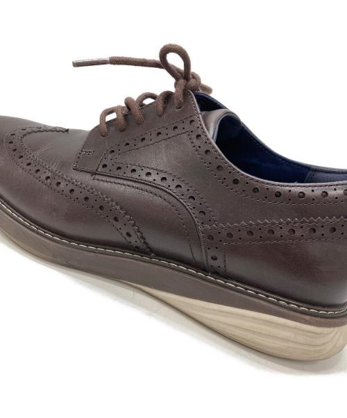 COLE HAAN（コールハーン）COLE HAAN (コールハーン) グランドエボリューション ショートウィング ブラウン サイズ:9 1/2Mの古着・服飾アイテム