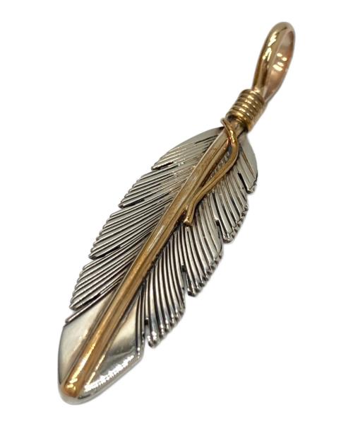 HARVEY MACE（ハーヴィー・メイス）HARVEY MACE (ハーヴィー・メイス) フェザー ペンダントトップ シルバーの古着・服飾アイテム