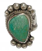 Navajoナバホ）の古着「ターコイズリング」｜ターコイズ