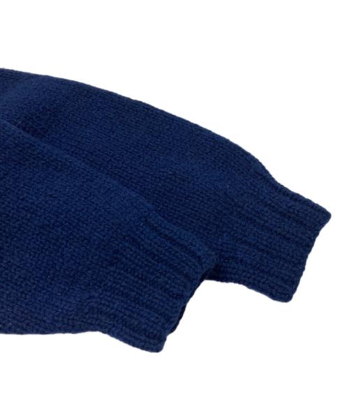 CHAPS RALPH LAUREN（チャップス ラルフローレン）CHAPS RALPH LAUREN (チャップス ラルフローレン) ショールカラーニット　/  星条旗ニット ネイビー サイズ:Mの古着・服飾アイテム