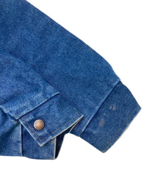 Wrangler（ラングラー）Wrangler (ラングラー) ブランケットライナーデニムジャケット ブルー サイズ:46の古着・服飾アイテム