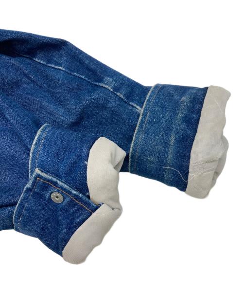 Wrangler（ラングラー）Wrangler (ラングラー) ブランケットライナーデニムジャケット ブルー サイズ:46の古着・服飾アイテム