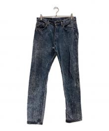 LEVI'S（リーバイス）の古着「後染めデニムパンツ」｜ブラック