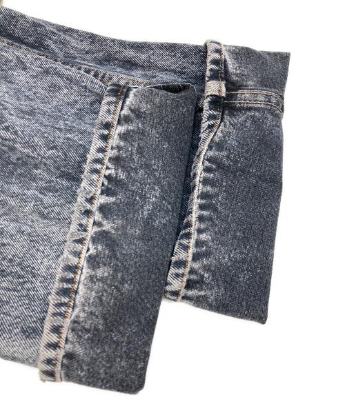 LEVI'S（リーバイス）LEVI'S (リーバイス) 後染めデニムパンツ ブラック サイズ:不明(実寸参照)の古着・服飾アイテム