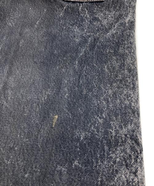 LEVI'S（リーバイス）LEVI'S (リーバイス) 後染めデニムパンツ ブラック サイズ:不明(実寸参照)の古着・服飾アイテム