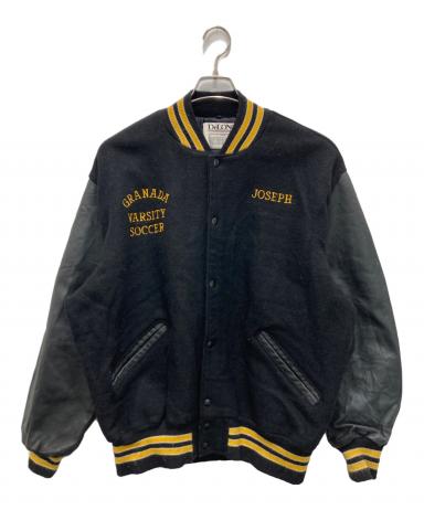 中古・古着通販】DeLong (デロング) スタジャン ブラック サイズ:2XGde