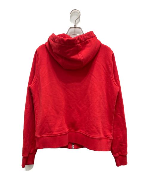 BURBERRY LONDON（バーバリーロンドン）BURBERRY LONDON (バーバリーロンドン) TB刺繍ロゴジップパーカー レッド サイズ:XSの古着・服飾アイテム