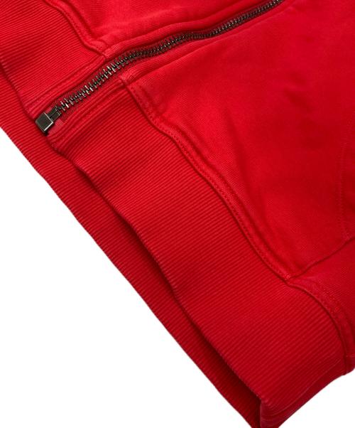 BURBERRY LONDON（バーバリーロンドン）BURBERRY LONDON (バーバリーロンドン) TB刺繍ロゴジップパーカー レッド サイズ:XSの古着・服飾アイテム