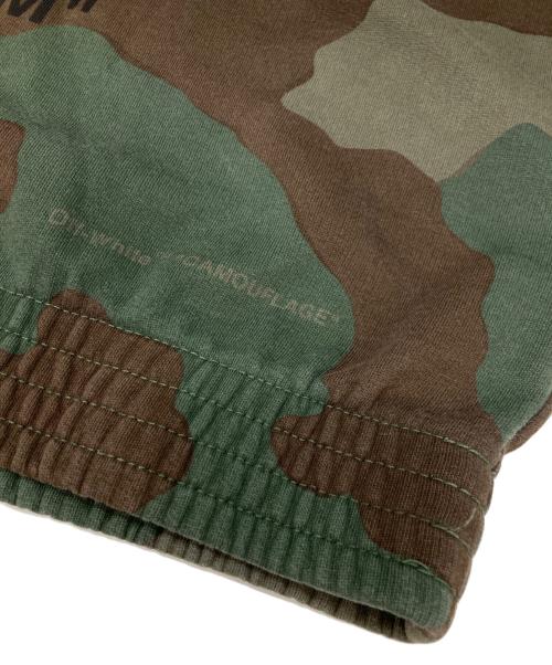 OFFWHITE（オフホワイト）OFFWHITE (オフホワイト) 迷彩ロゴスウェット オリーブ サイズ:Sの古着・服飾アイテム