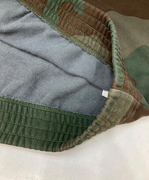 OFFWHITE（オフホワイト）OFFWHITE (オフホワイト) 迷彩ロゴスウェット オリーブ サイズ:Sの古着・服飾アイテム