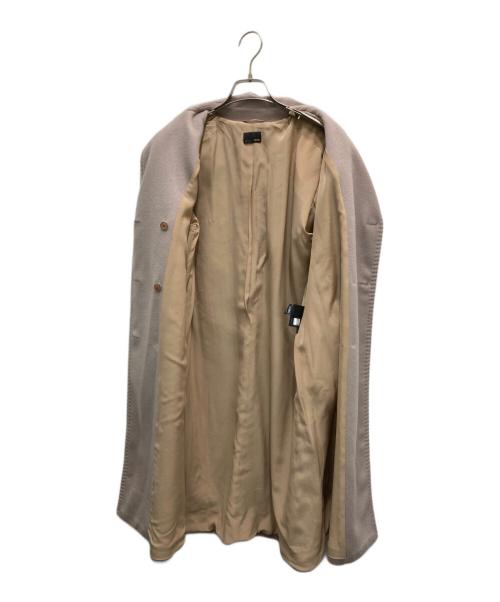 FENDI（フェンディ）FENDI (フェンディ) カシミヤダブルブレストコート ベージュ サイズ:42の古着・服飾アイテム