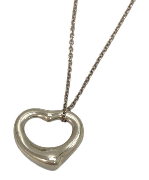 TIFFANY & Co.（ティファニー）Tiffany & Co. (ティファニー) オープンハート ペンダント ネックレス シルバーの古着・服飾アイテム
