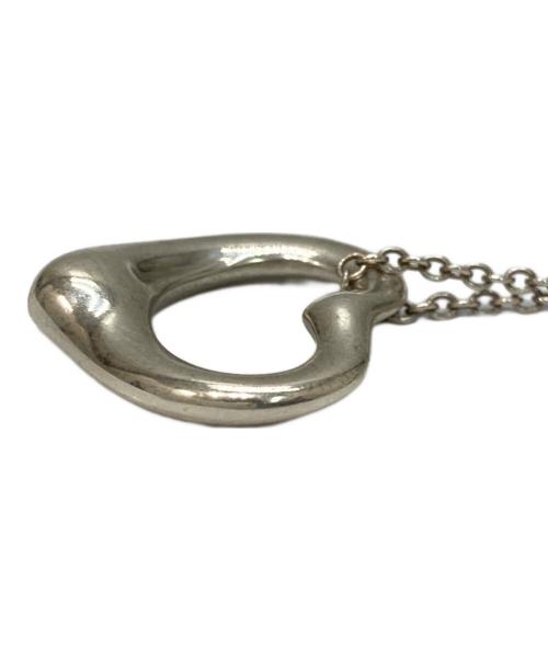 TIFFANY & Co.（ティファニー）Tiffany & Co. (ティファニー) オープンハート ペンダント ネックレス シルバーの古着・服飾アイテム
