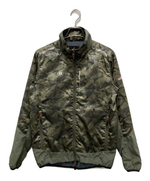 BRIEFING（ブリーフィング）BRIEFING (ブリーフィング) カモフラジャケット グリーン サイズ:Sの古着・服飾アイテム