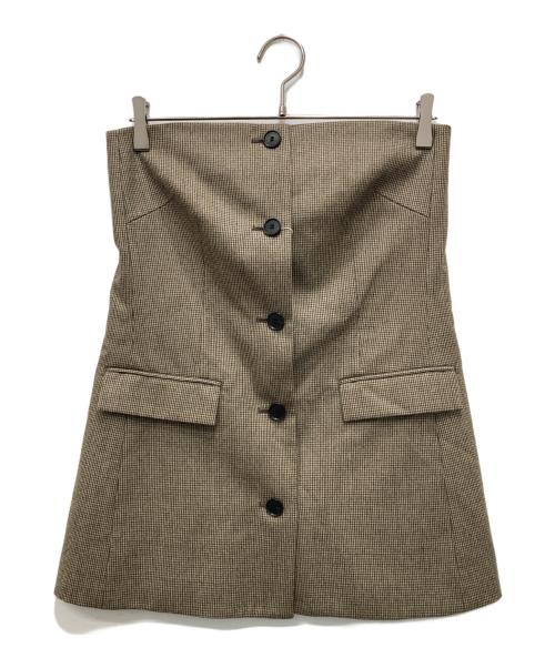 journal standard L'essage（ジャーナルスタンダード レサージュ）journal standard L'essage (ジャーナルスタンダード レサージュ) ビスチェ ブラウン サイズ:FREE 未使用品の古着・服飾アイテム