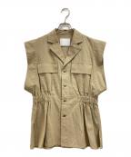 RITOリト）の古着「WORK SHIRT JACKET」｜ベージュ