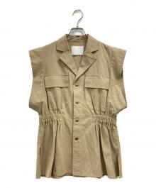 RITO（リト）の古着「WORK SHIRT JACKET」｜ベージュ