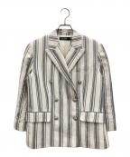 LAUREN RALPH LAURENローレンラルフローレン）の古着「ダブルジャケット」｜ホワイト