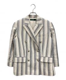 LAUREN RALPH LAUREN（ローレンラルフローレン）の古着「ダブルジャケット」｜ホワイト