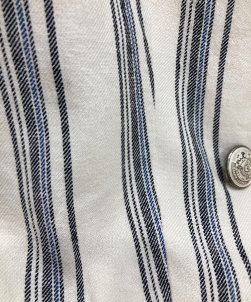 LAUREN RALPH LAUREN（ローレンラルフローレン）LAUREN RALPH LAUREN (ローレンラルフローレン) ダブルジャケット ホワイト サイズ:6の古着・服飾アイテム